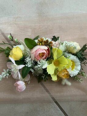 flower hair comb accessory